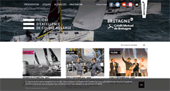 Desktop Screenshot of bretagnecmb-voile.fr